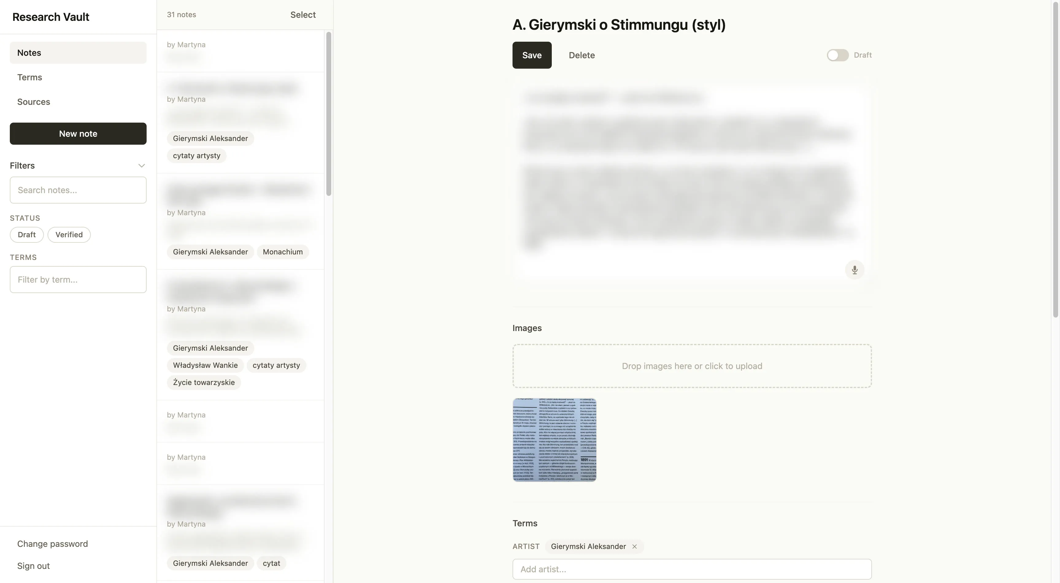 Research notes system view 2